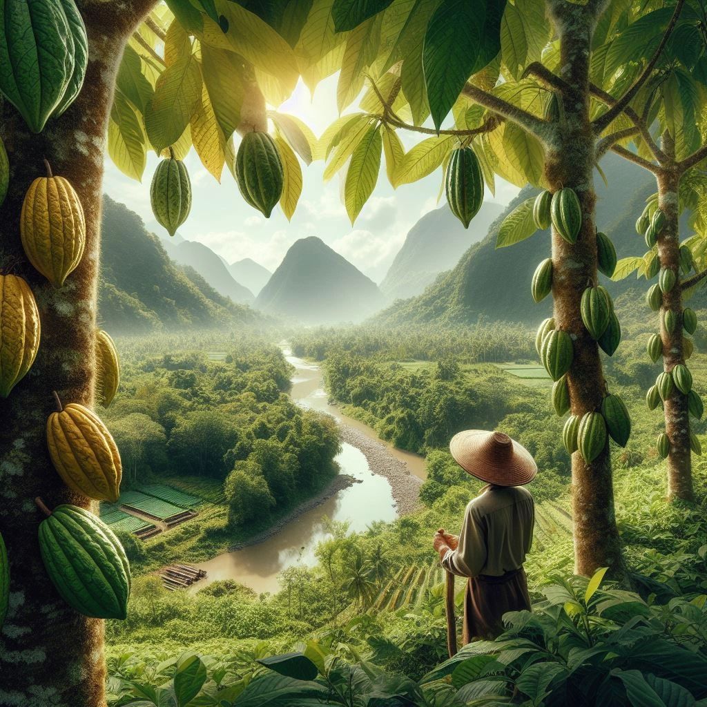 Do Honey Bees Pollinate the Chocolate Cocoa Trees?